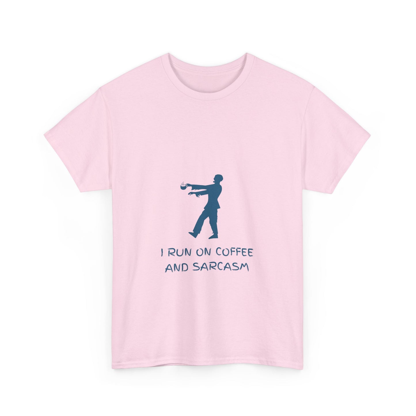 I Run On Coffee And Sarcasm - Funny Tech Geek Humor Tee