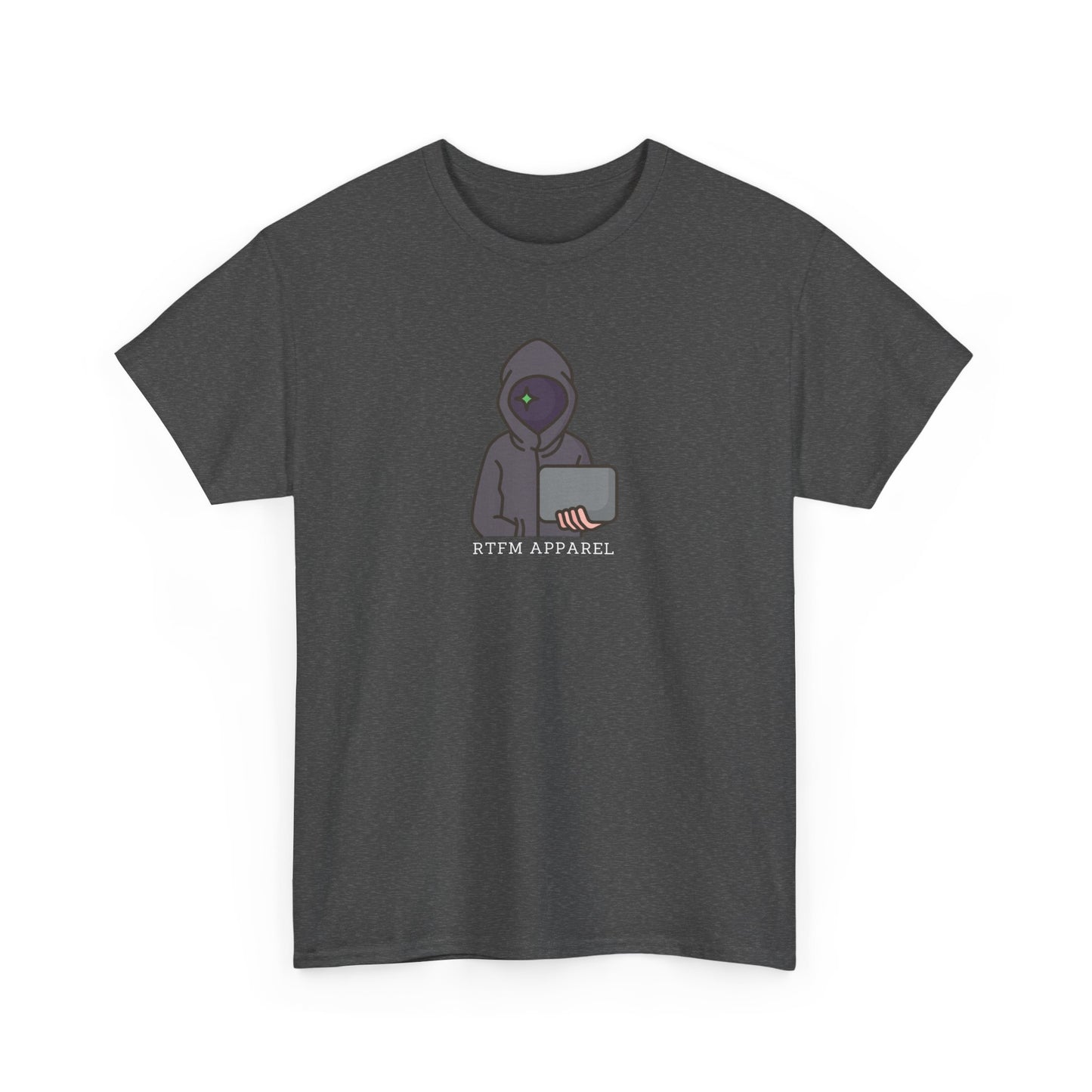 RTFM Apparel Hacker Hoodie Graphic - Tech, IT, Cyber Security Humor Shirt