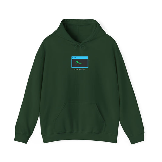 Cozy RTFM Terminal Command Hoodie - IT Pros, Network Admins, Programmer Gear, Developer Warmth, Fun Design