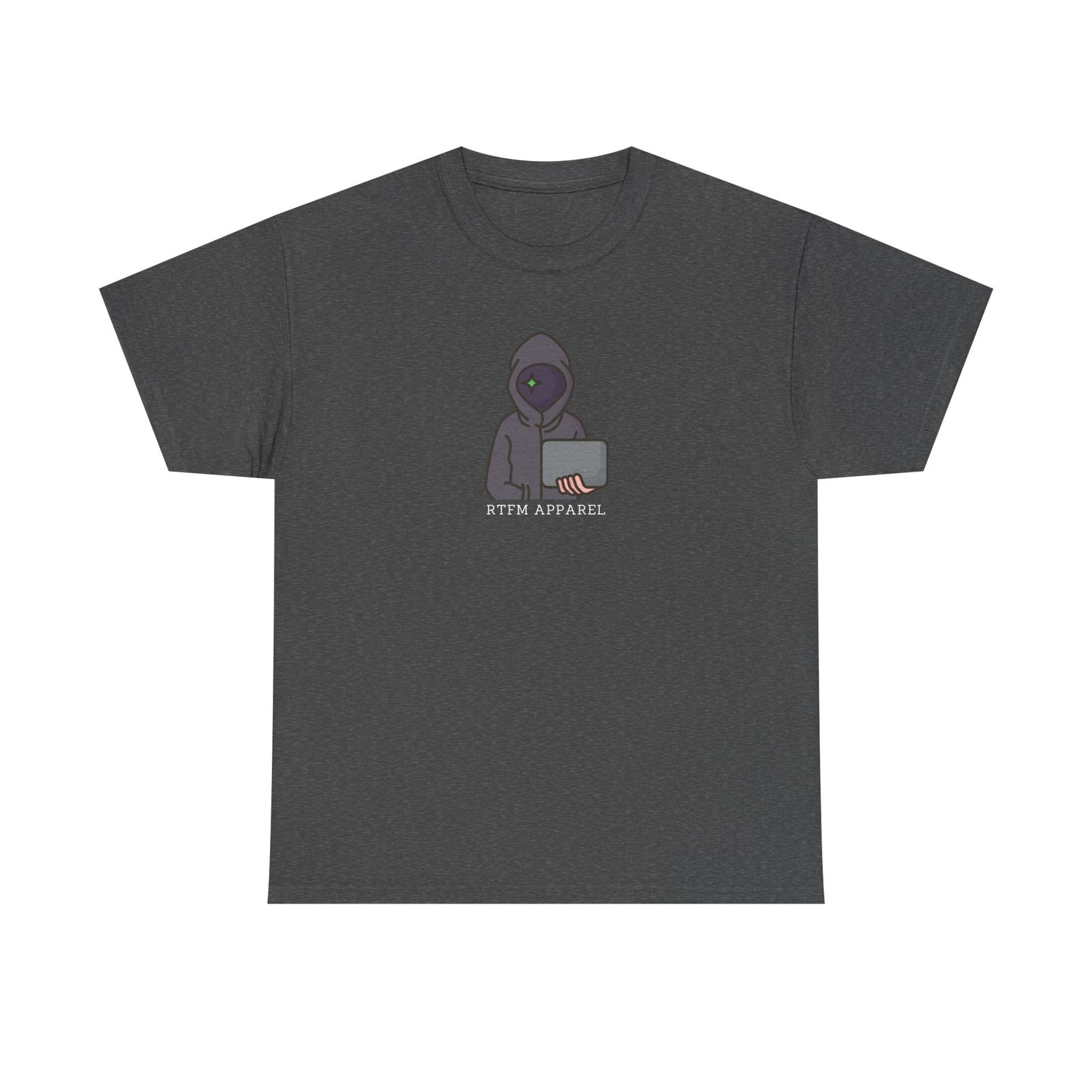 RTFM Apparel Hacker Hoodie Graphic - Tech, IT, Cyber Security Humor Shirt
