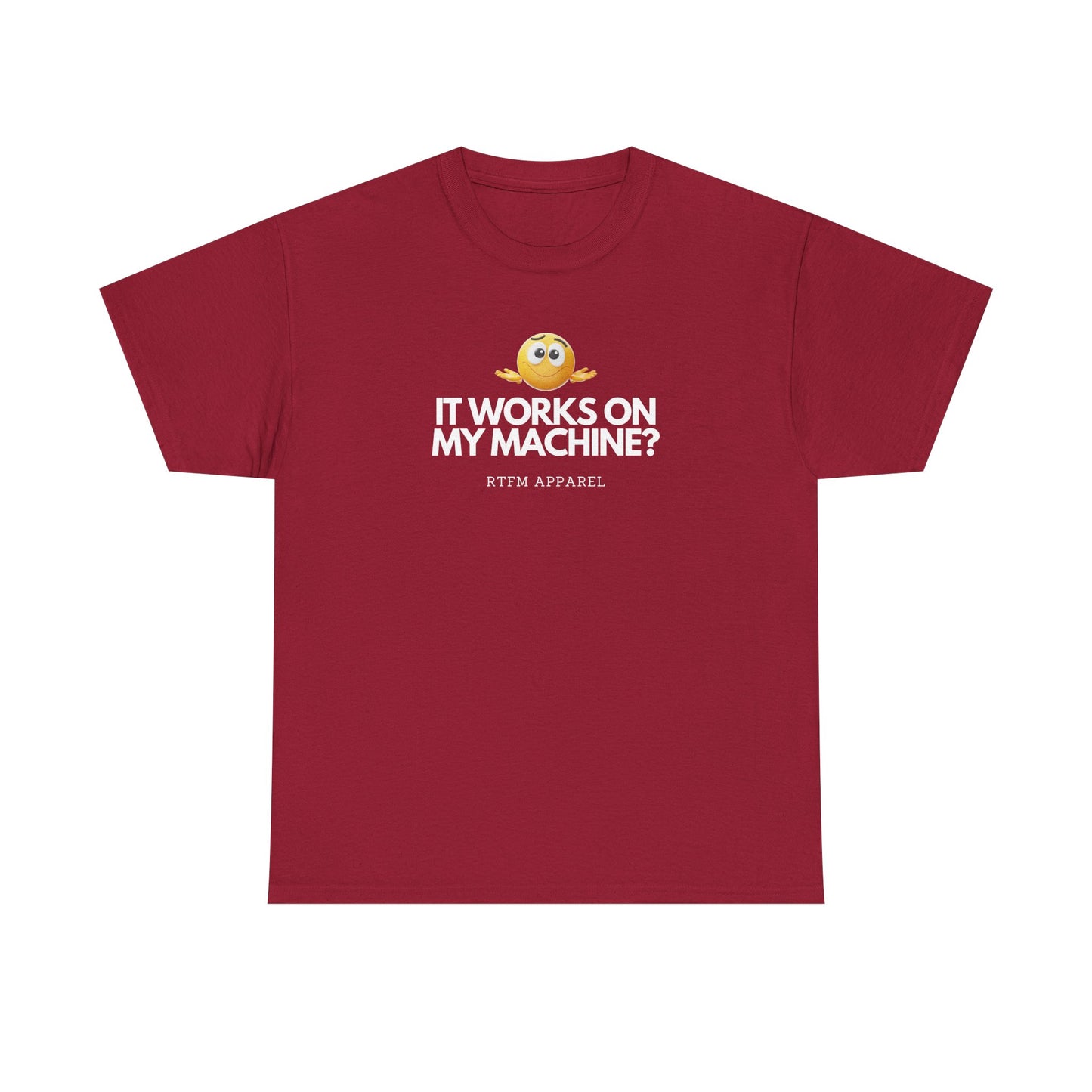 It Works On My Machine? Sysadmin, DevOps, Programmer, Developer, Funny IT Tee