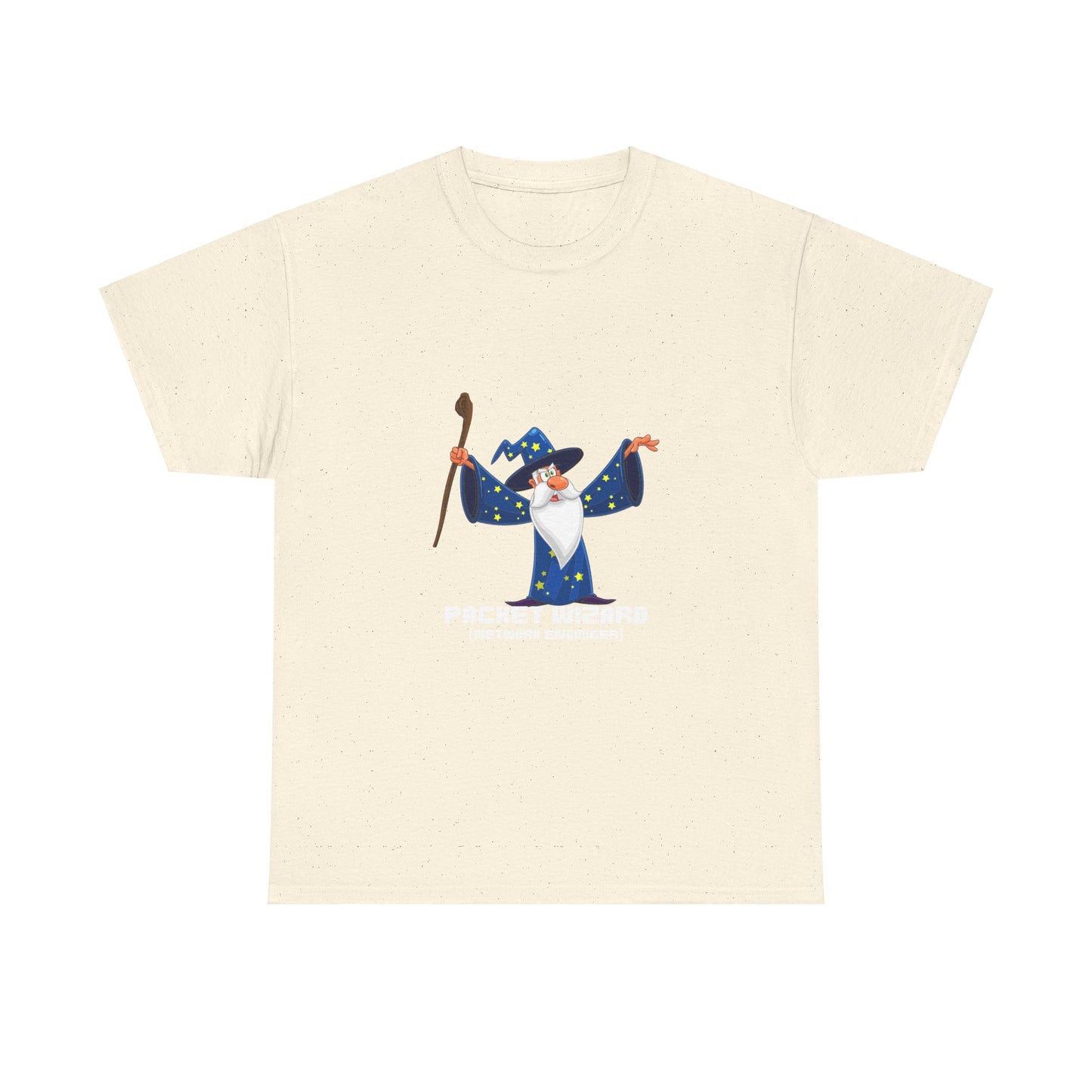 Packet Wizard Network Engineer Funny Tech Geek T-Shirt