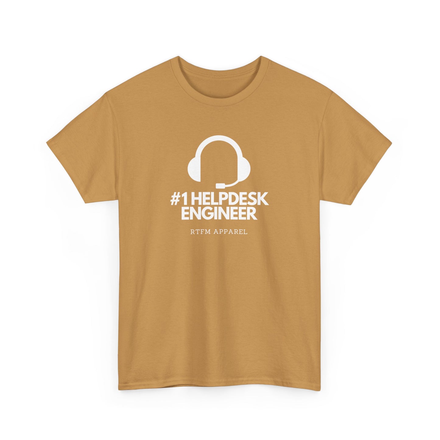 #1 Helpdesk Engineer Headset RTFM Apparel - Funny Tech, IT, Sysadmin
