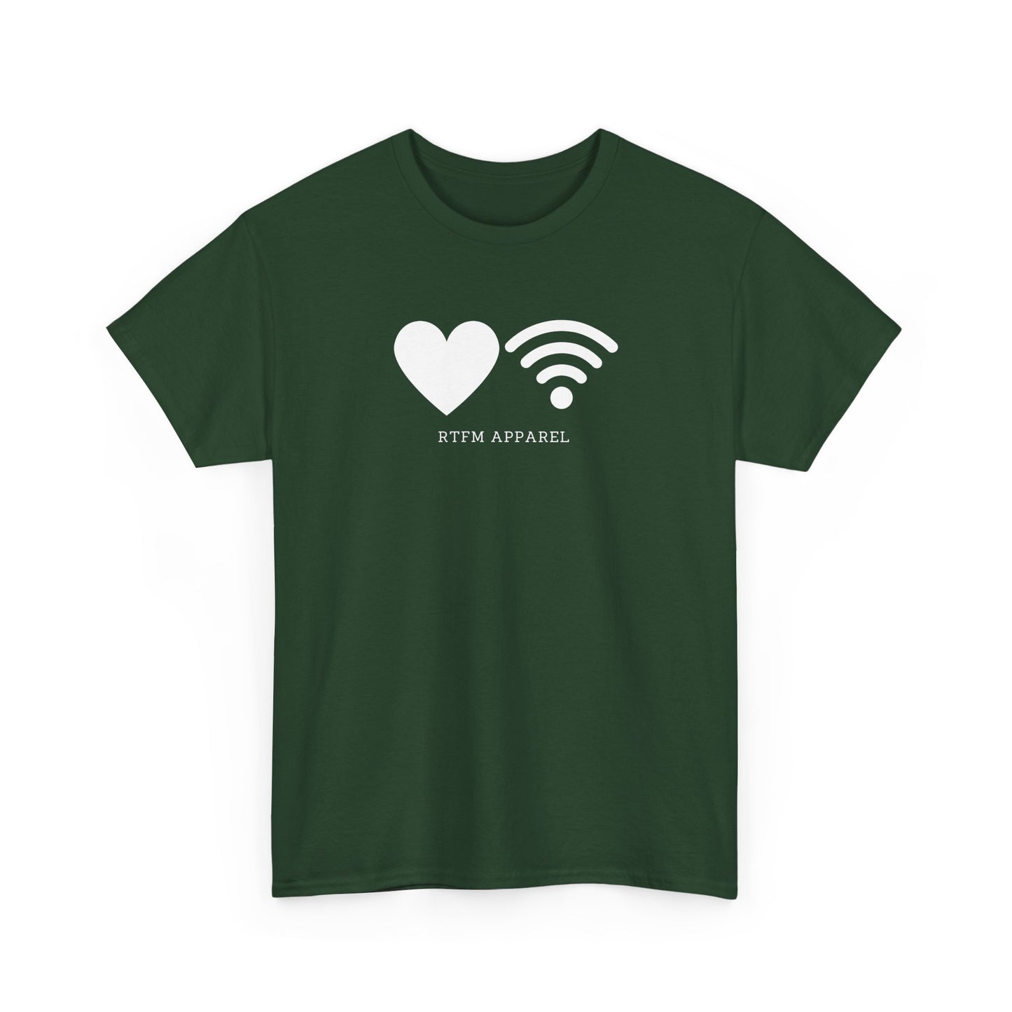 Love WiFi RTFM Apparel Funny Geek Tech T-Shirt