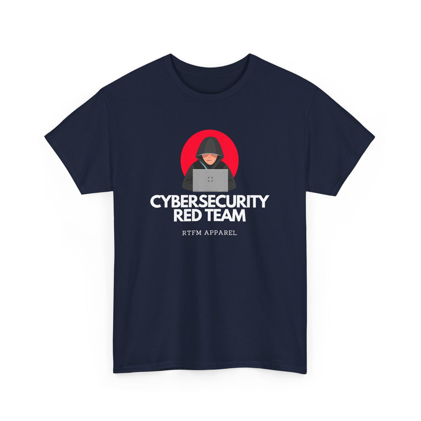 Cybersecurity Red Team Hoodie Hacker Lifestyle - Funny Tech Geek RTFM Apparel