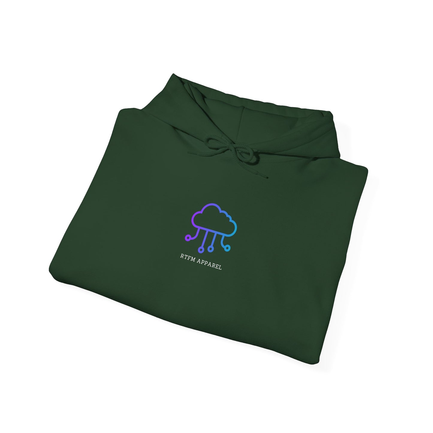Rtfm Apparel Hoodie - Tech Cloud Design - Developer, Sysadmin, Geek