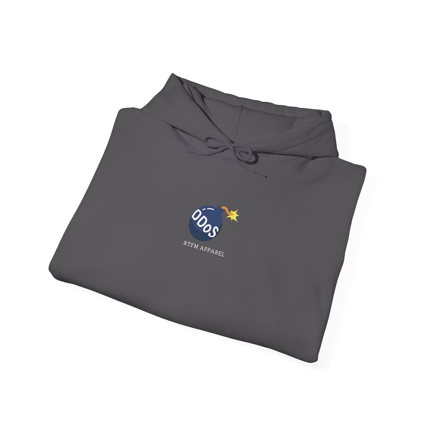 Cozy DDOS Bomb Hoodie - Cybersecurity, IT, Tech Geek Funny Apparel