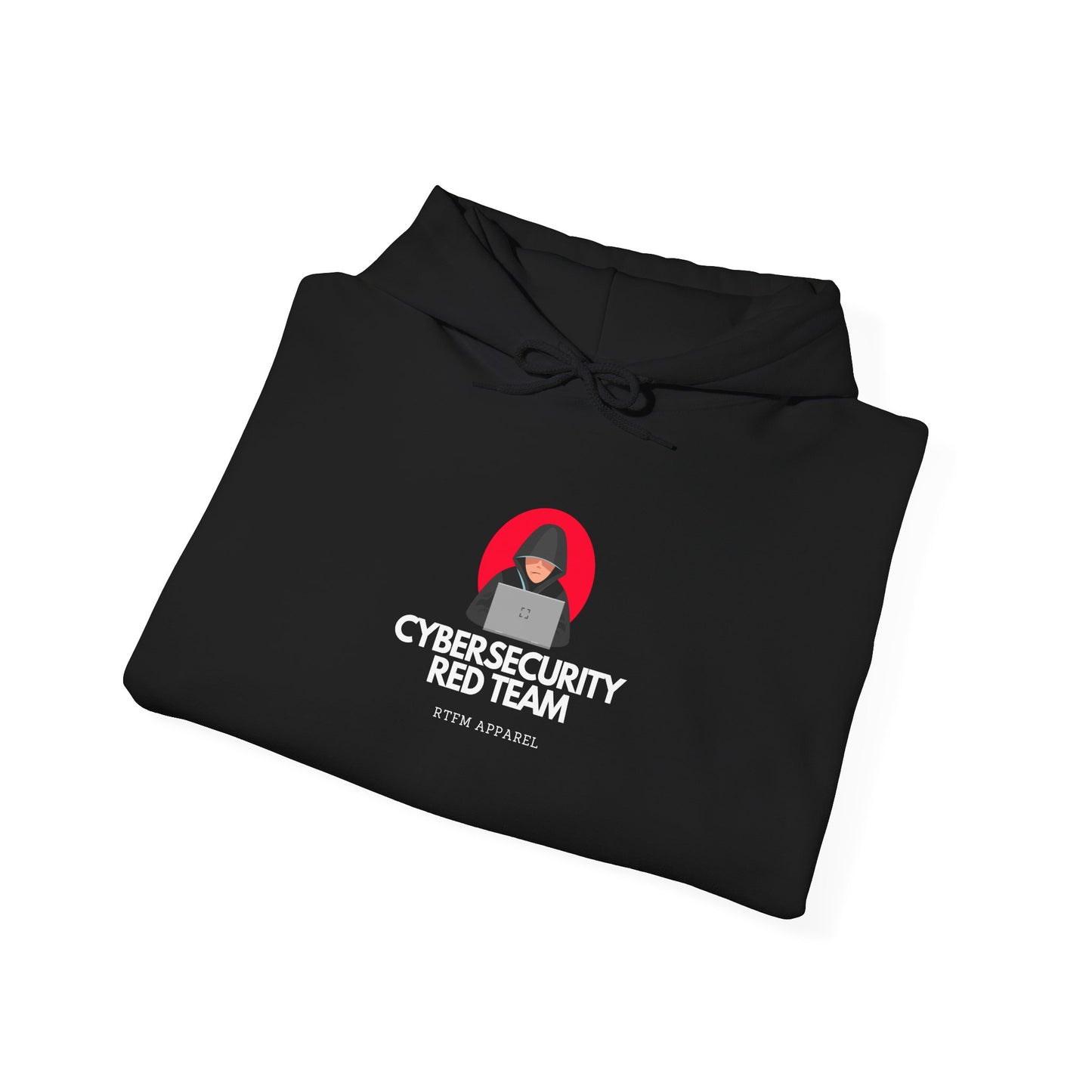 Cybersecurity Red Team Hoodie Hacker Lifestyle - Funny Tech Geek RTFM Apparel