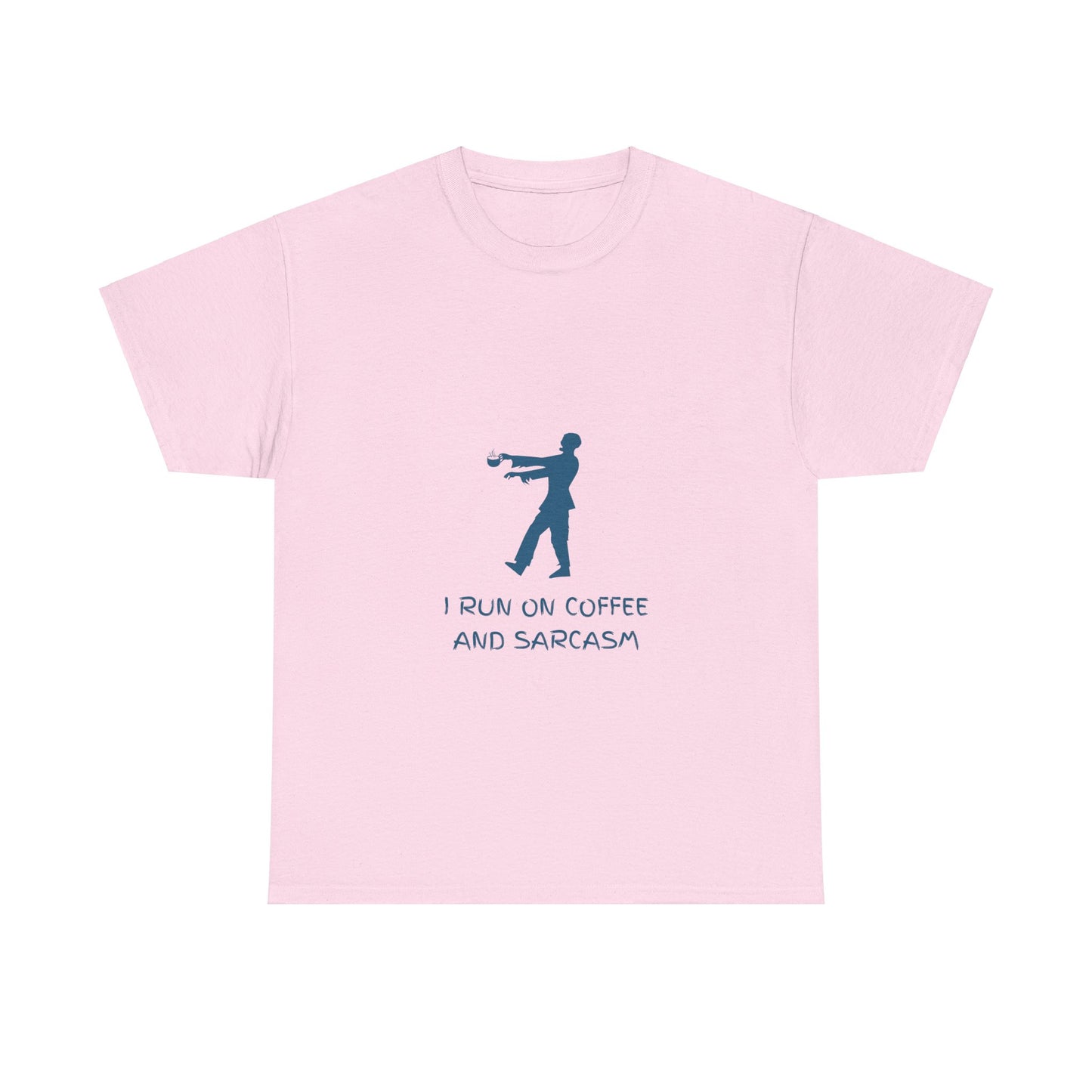 I Run On Coffee And Sarcasm - Funny Tech Geek Humor Tee