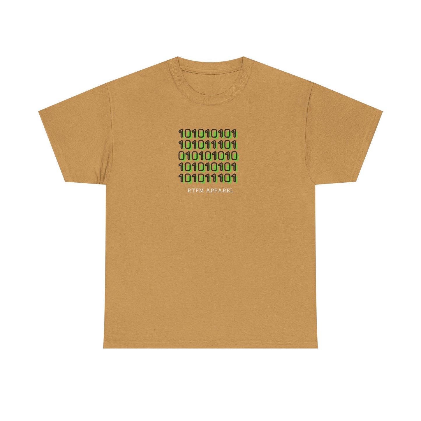 RTFM Binary Code Geek Humor T-Shirt - DevOps, Sysadmin, Tech Nerd, 2025 Design
