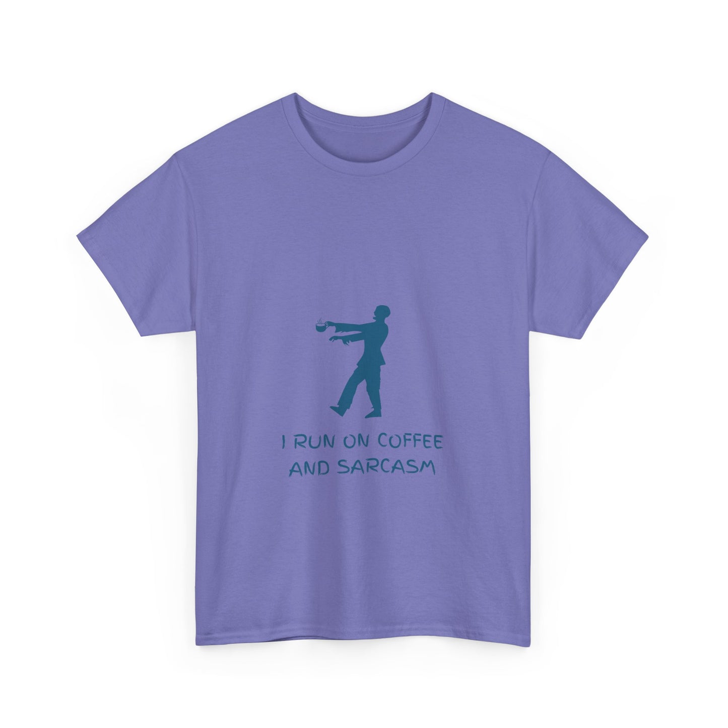 I Run On Coffee And Sarcasm - Funny Tech Geek Humor Tee
