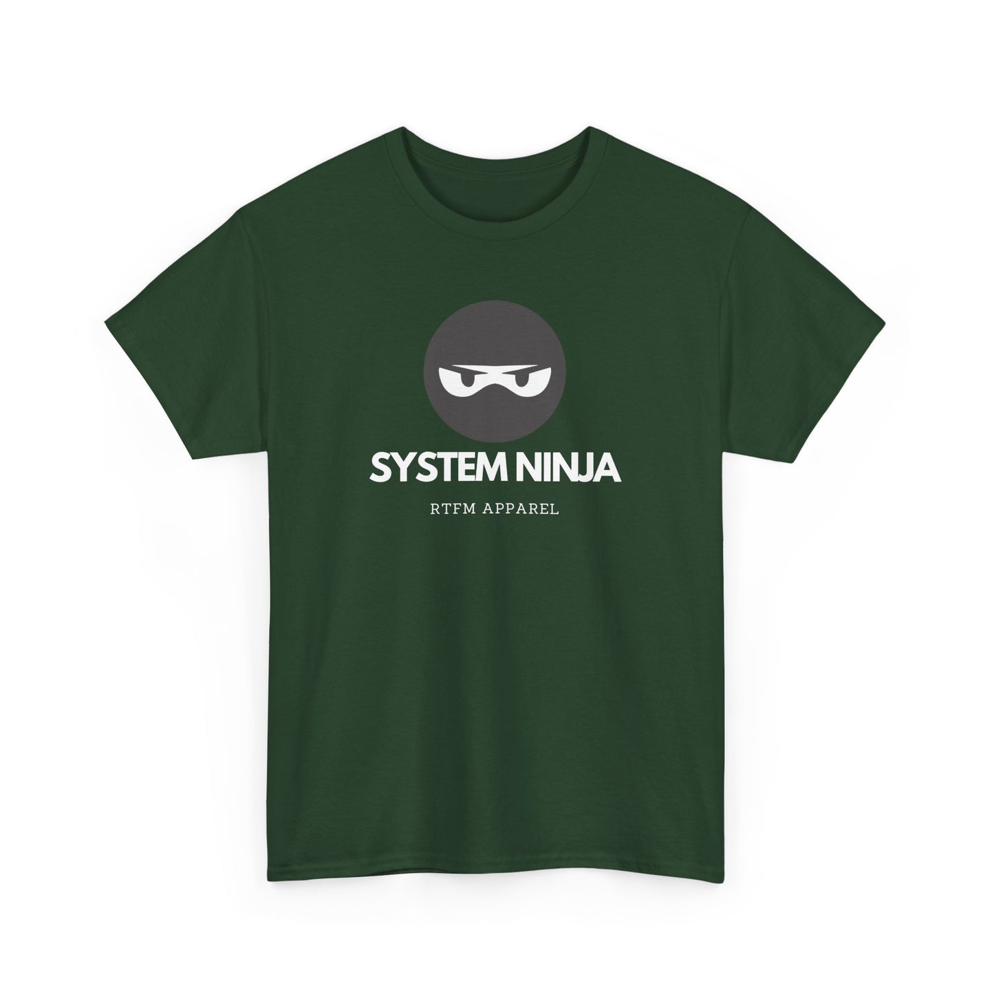 System Ninja T-Shirt - RTFM Apparel - Tech Humor, IT Pro, Cybersecurity