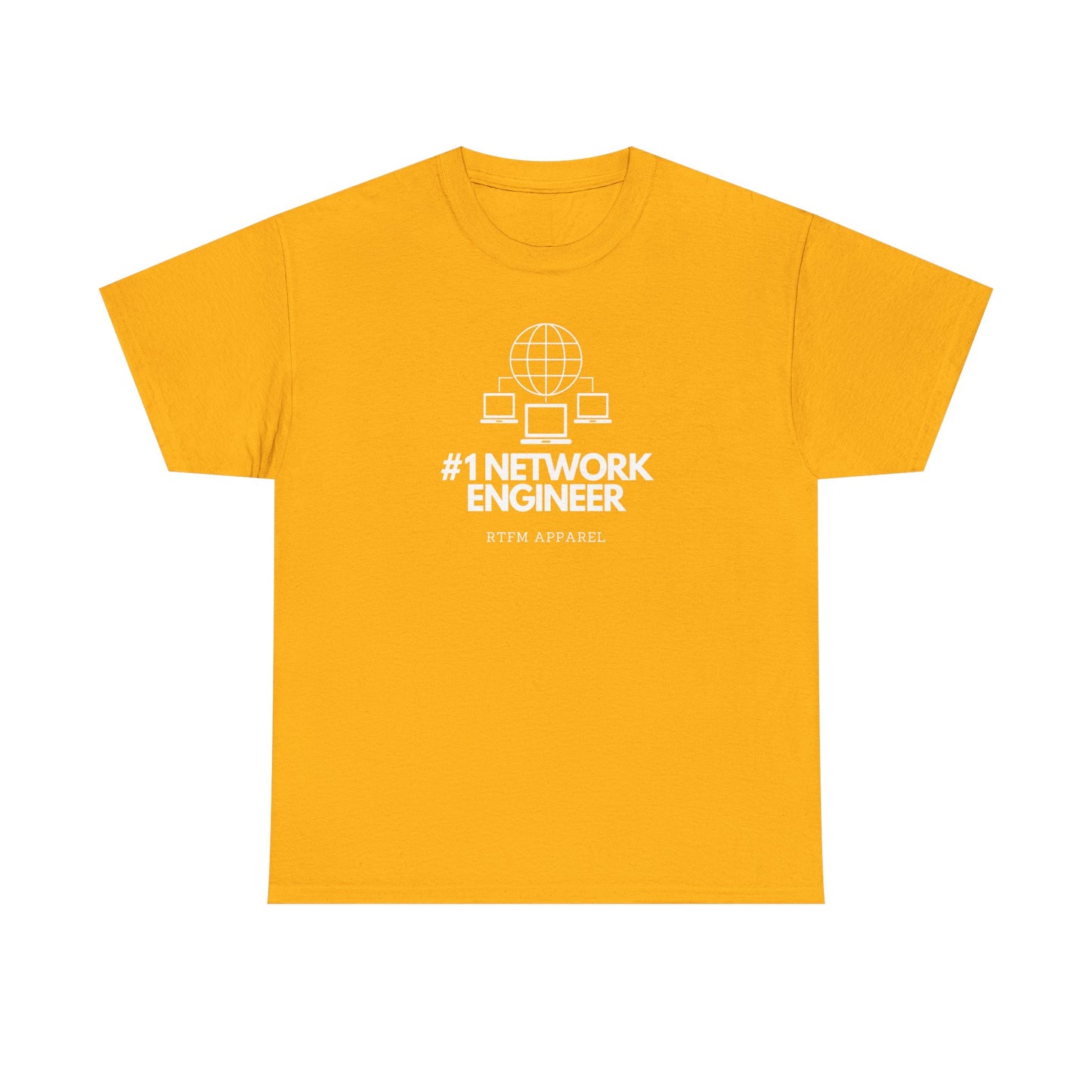 #1 Network Engineer RTFM Apparel - Funny Sysadmin, IT Pro, Network Shirt