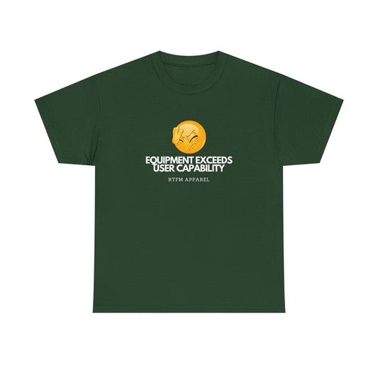 Equipment Exceeds User Capability –, RTFM Tee