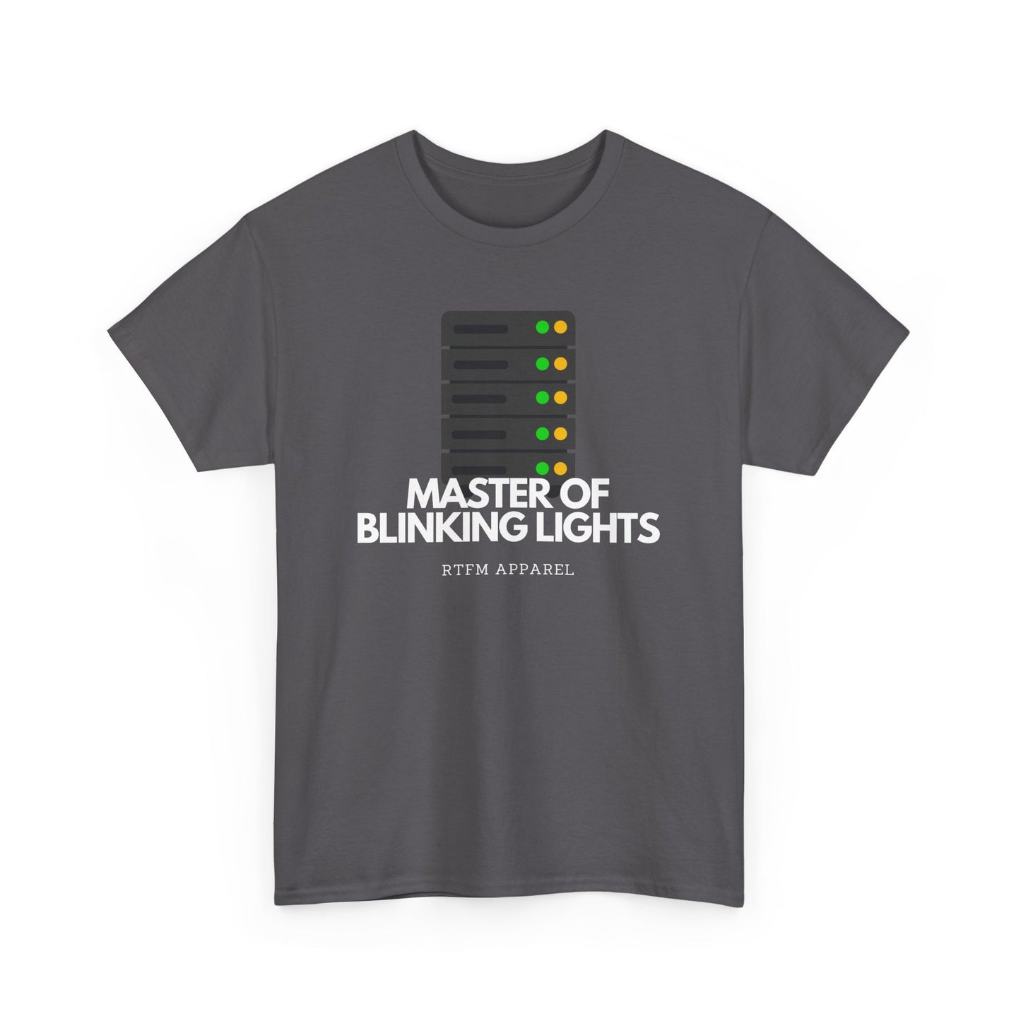 Master Of Blinking Lights - Sysadmin, IT, DevOps, Server Rack Funny