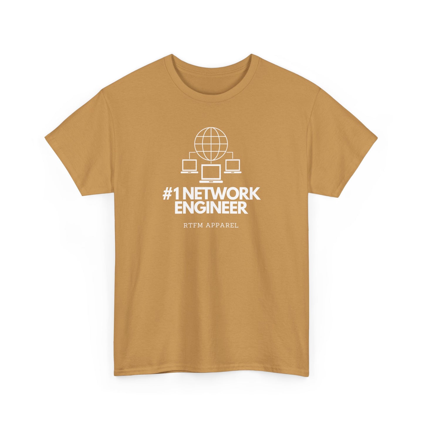 #1 Network Engineer RTFM Apparel - Funny Sysadmin, IT Pro, Network Shirt
