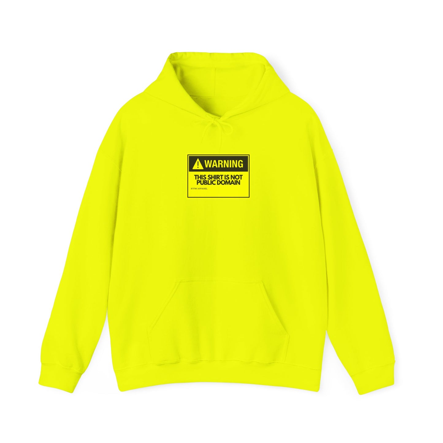 Warning This Hoodie Is Not Public Domain Funny Sysadmin IT Tech Geek Gift