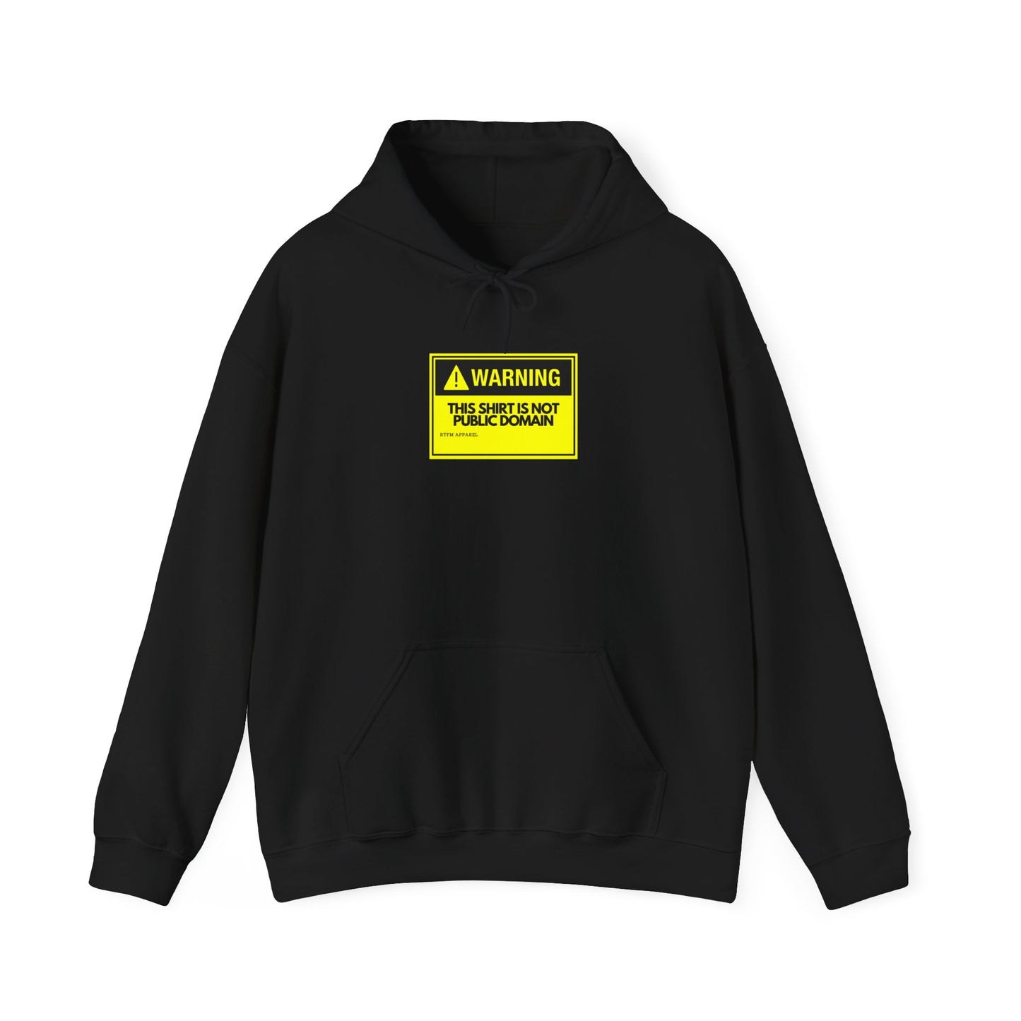 Warning This Hoodie Is Not Public Domain Funny Sysadmin IT Tech Geek Gift