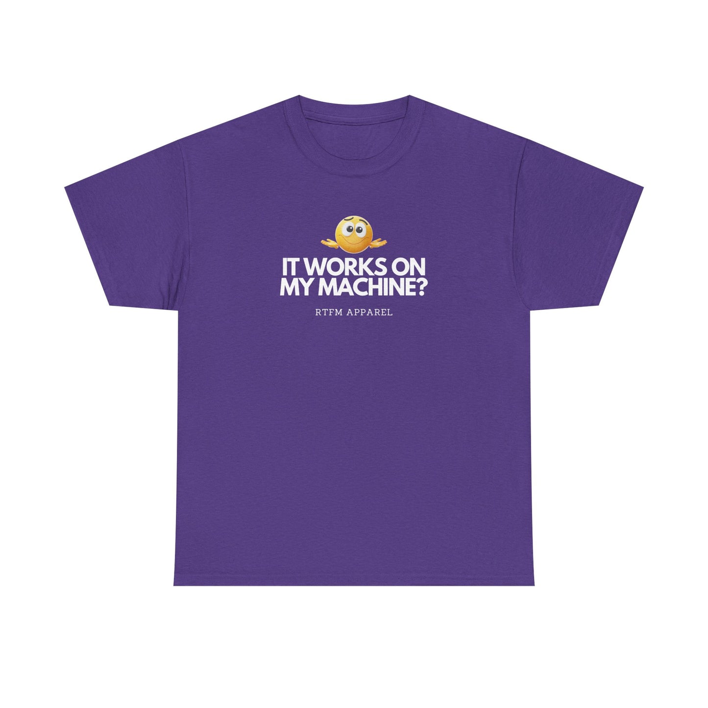 It Works On My Machine? Sysadmin, DevOps, Programmer, Developer, Funny IT Tee
