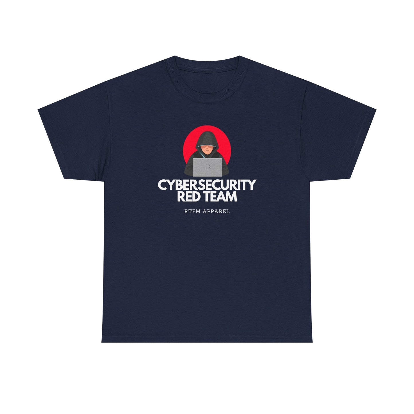 Cybersecurity Red Team Hoodie Hacker Lifestyle - Funny Tech Geek RTFM Apparel