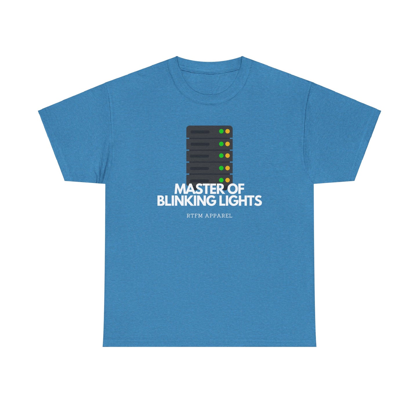 Master Of Blinking Lights - Sysadmin, IT, DevOps, Server Rack Funny