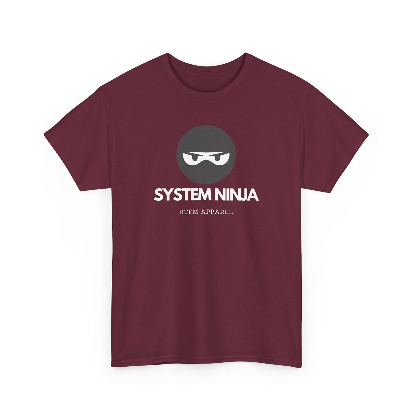 System Ninja T-Shirt - RTFM Apparel - Tech Humor, IT Pro, Cybersecurity