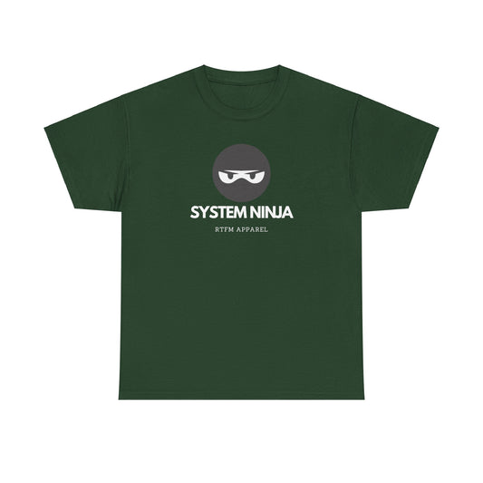 System Ninja T-Shirt - RTFM Apparel - Tech Humor, IT Pro, Cybersecurity