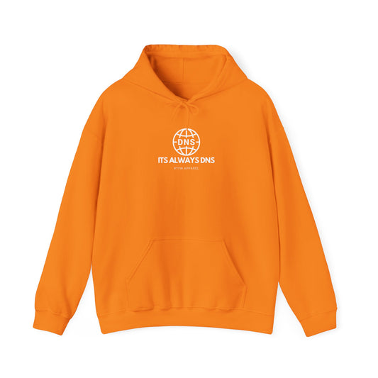 It's Always DNS - RTFM Apparel Funny Network Admin Hoodie