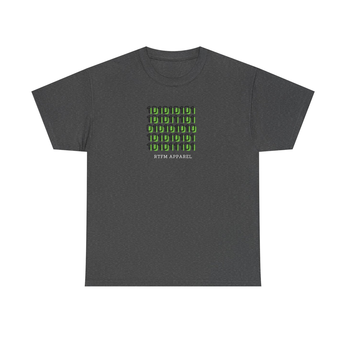 RTFM Binary Code Geek Humor T-Shirt - DevOps, Sysadmin, Tech Nerd, 2025 Design