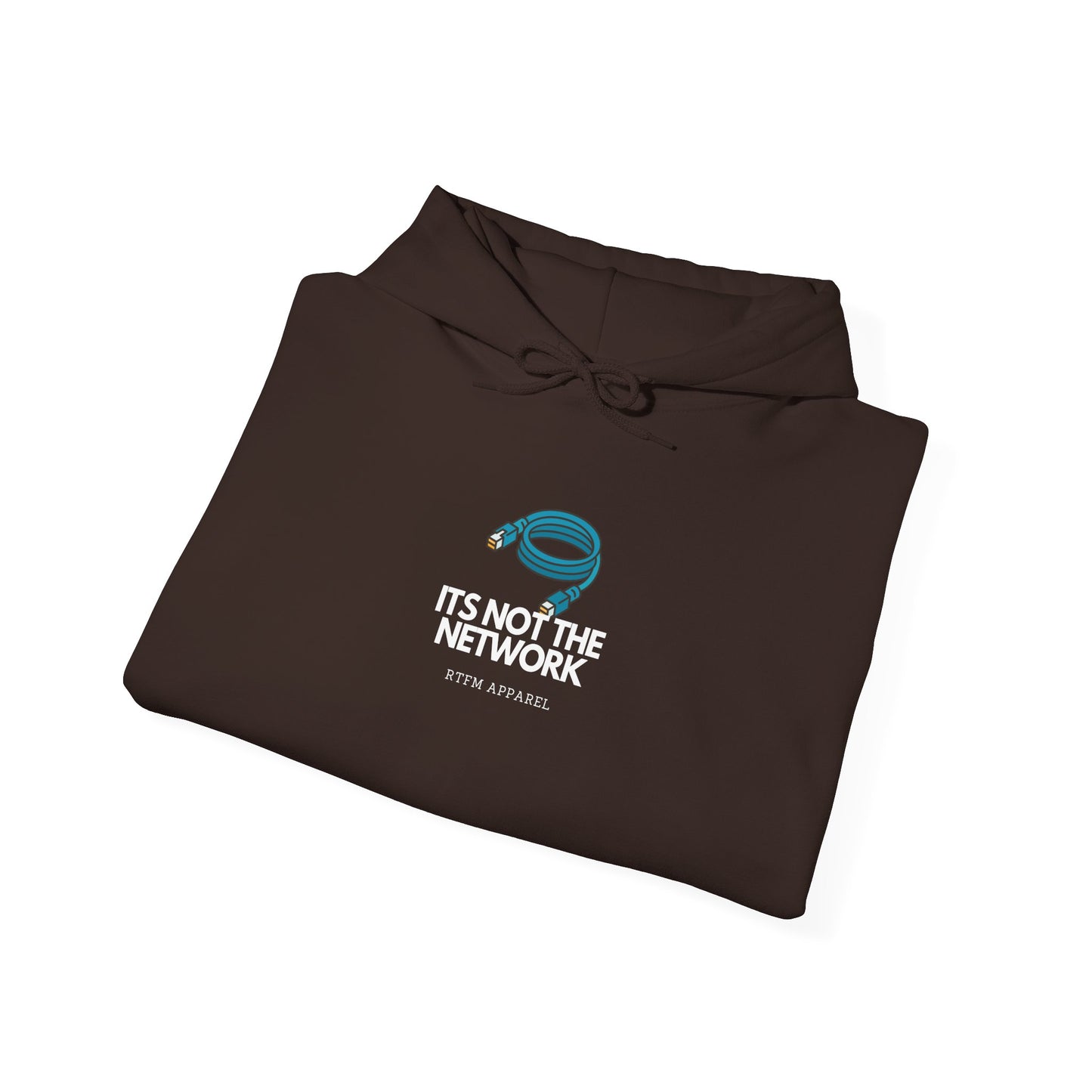 It's Not The Network - Funny IT RTFM Hoodie