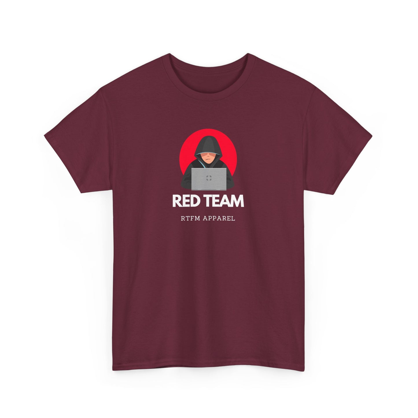 Red Team Hacker Hoodie With RTFM Apparel For Tech-Savvy Cyber Enthusiasts