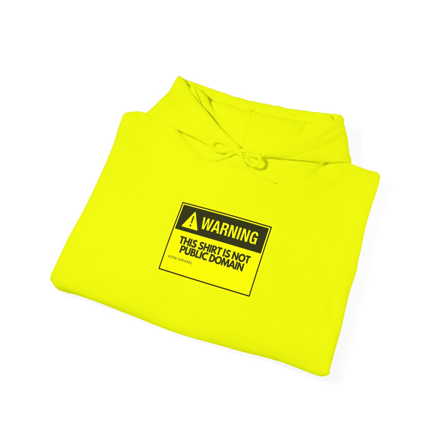 Warning This Hoodie Is Not Public Domain Funny Sysadmin IT Tech Geek Gift