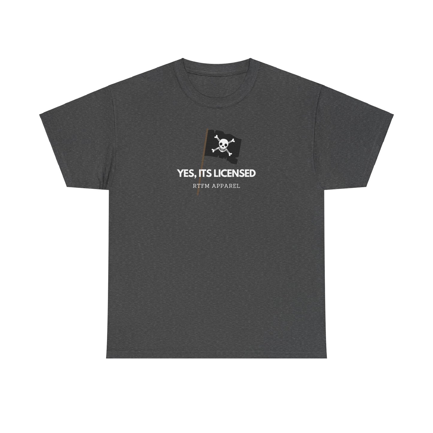 Yes, It's Licensed - Sysadmin, Cybersecurity, RTFM Apparel, Tech Humour