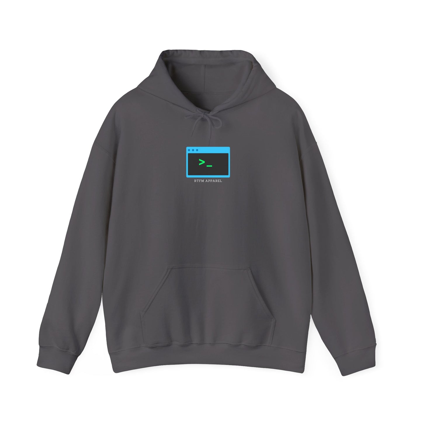 Cozy RTFM Terminal Command Hoodie - IT Pros, Network Admins, Programmer Gear, Developer Warmth, Fun Design