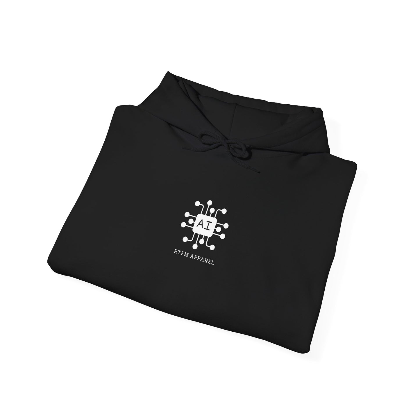 AI Circuit Hoodie - RTFM Apparel, Tech Geek Humor, Programmer, Cyber Security, 2025