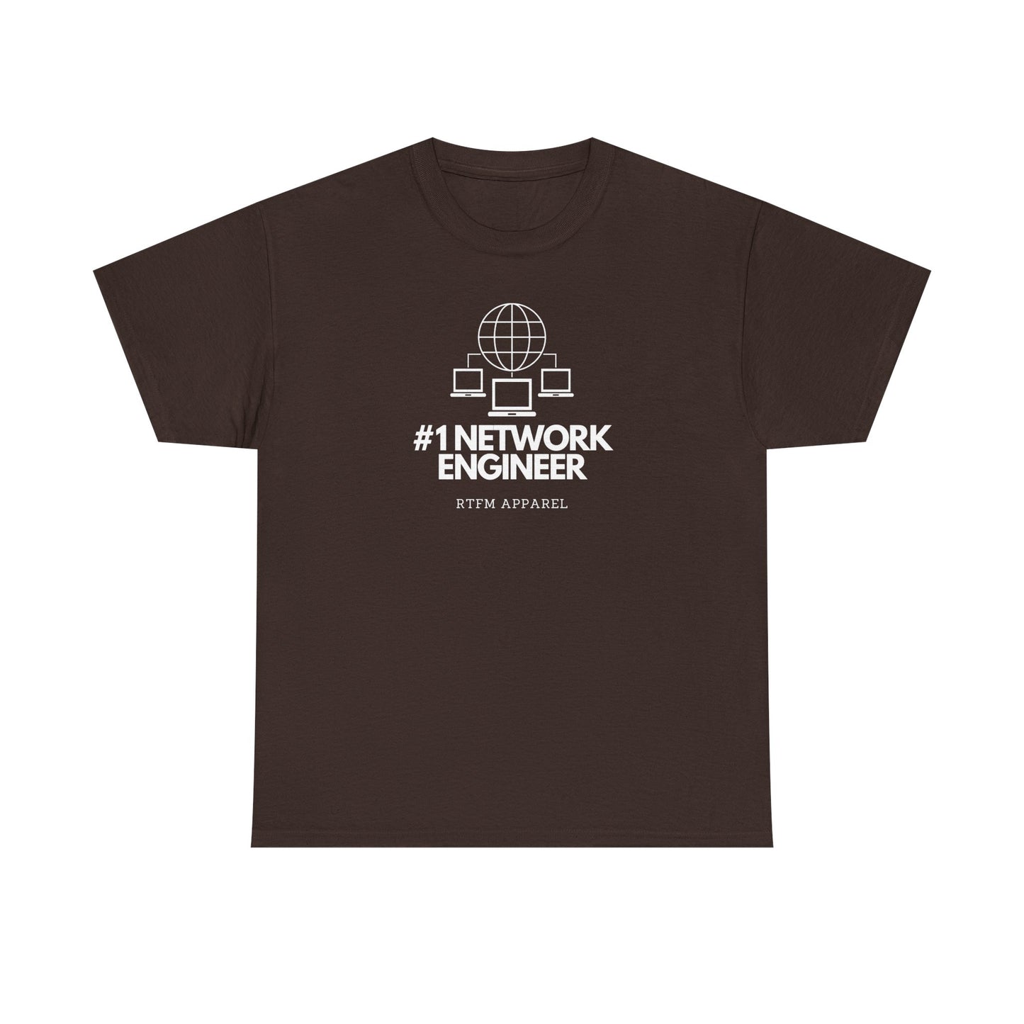 #1 Network Engineer RTFM Apparel - Funny Sysadmin, IT Pro, Network Shirt