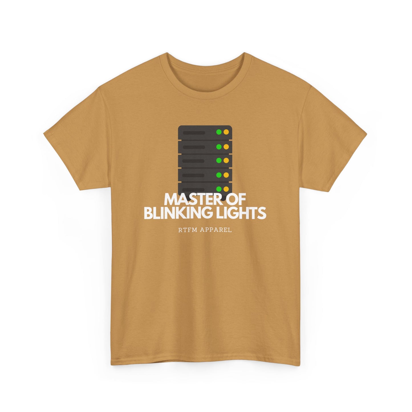 Master Of Blinking Lights - Sysadmin, IT, DevOps, Server Rack Funny