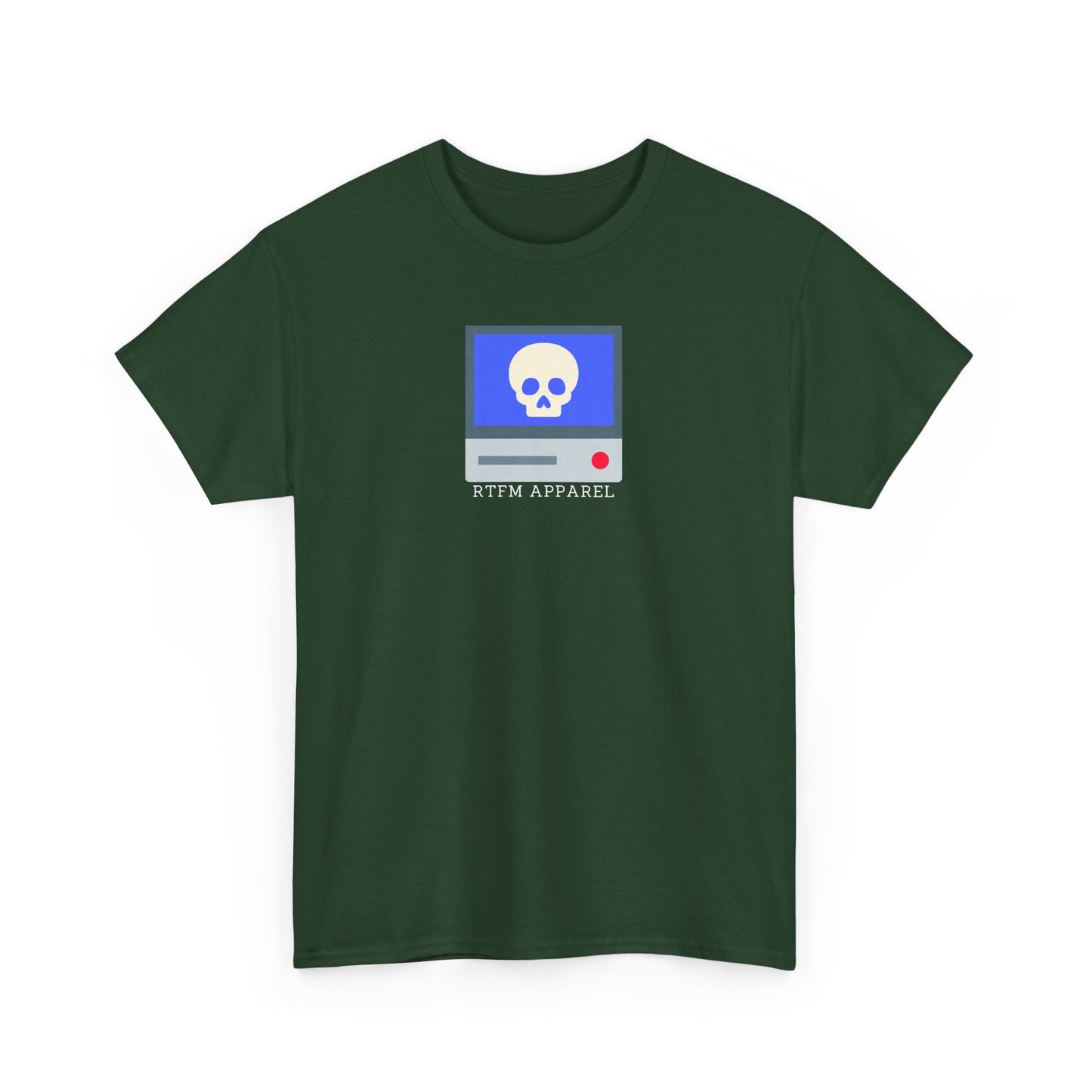 RTFM Apparel Skull Computer IT Sysadmin Gear