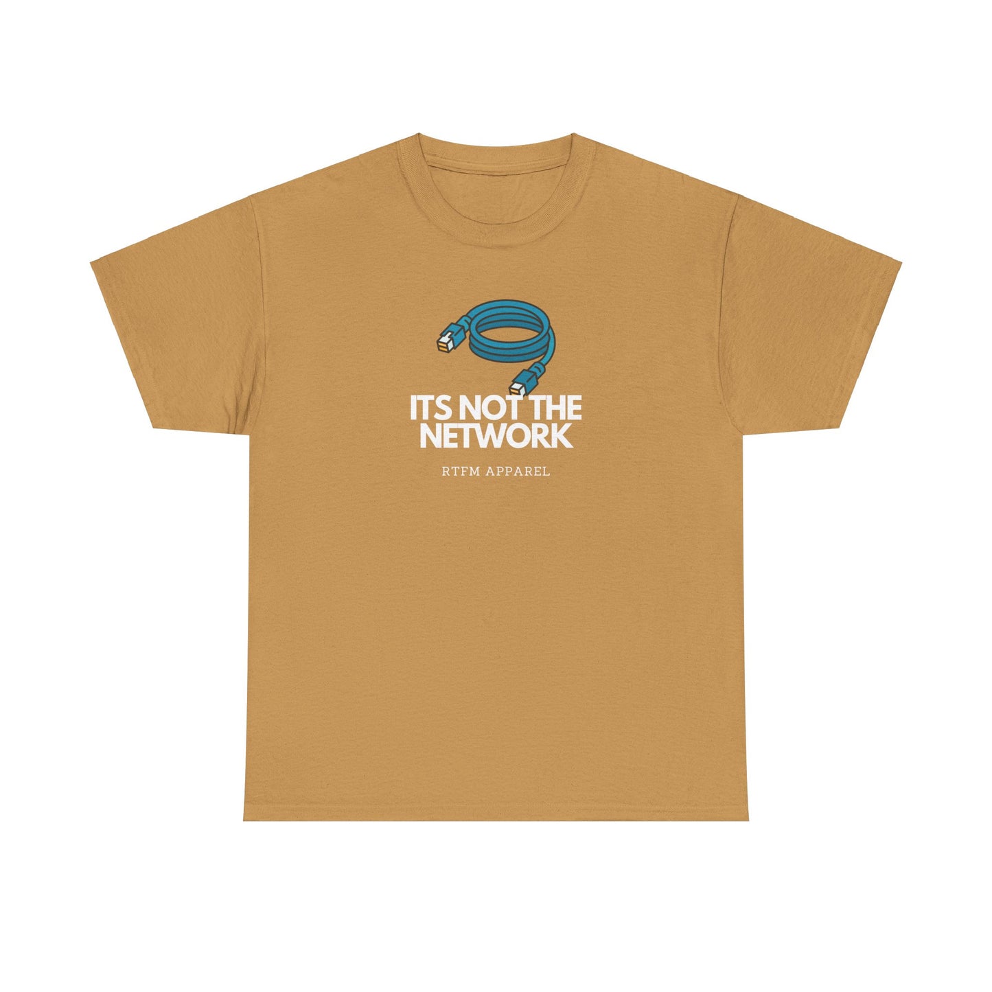 It's Not The Network - Funny IT RTFM Apparel T-Shirt