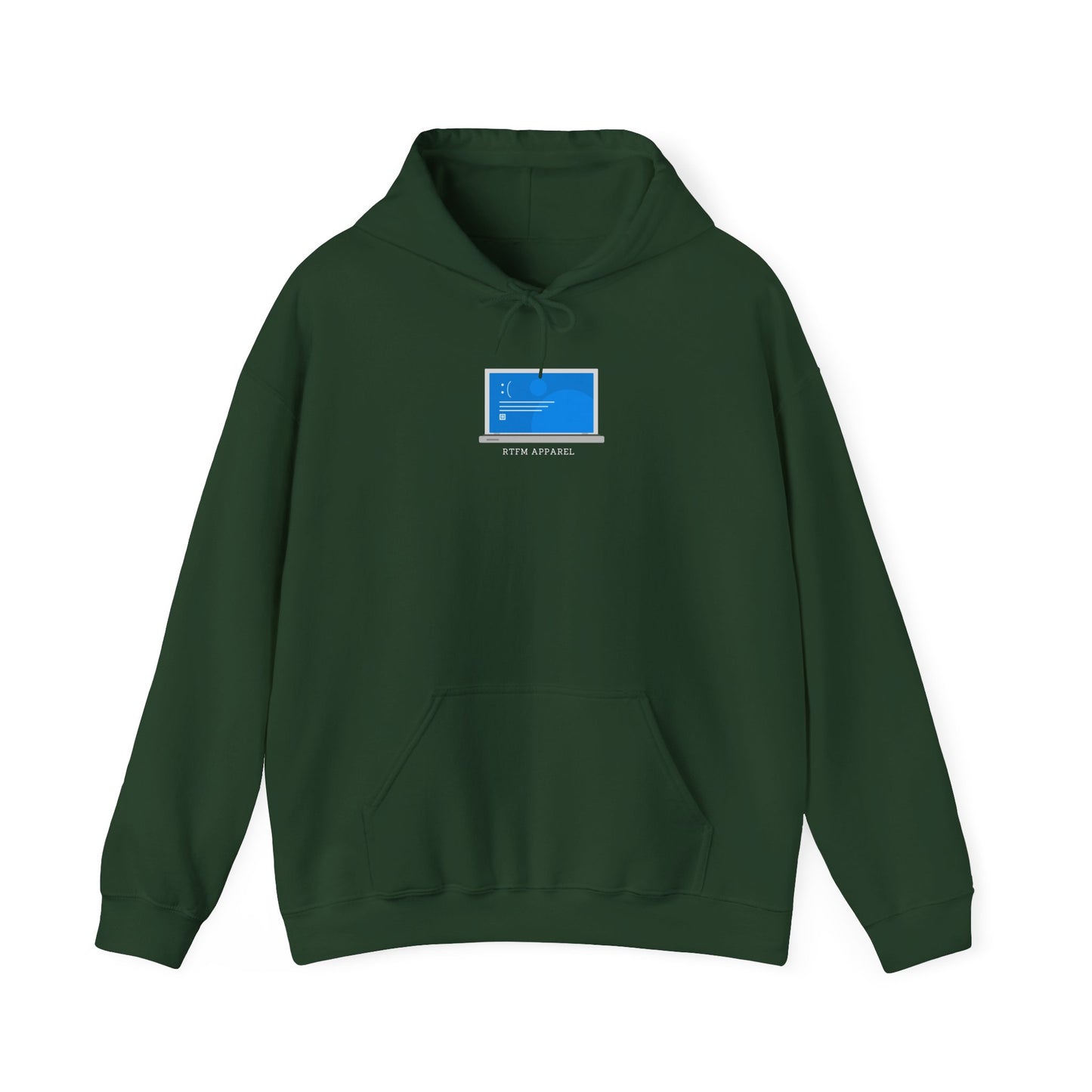 RTFM Apparel Hoodie for Tech Lovers - IT, Cyber Security, Geek Humor Gift