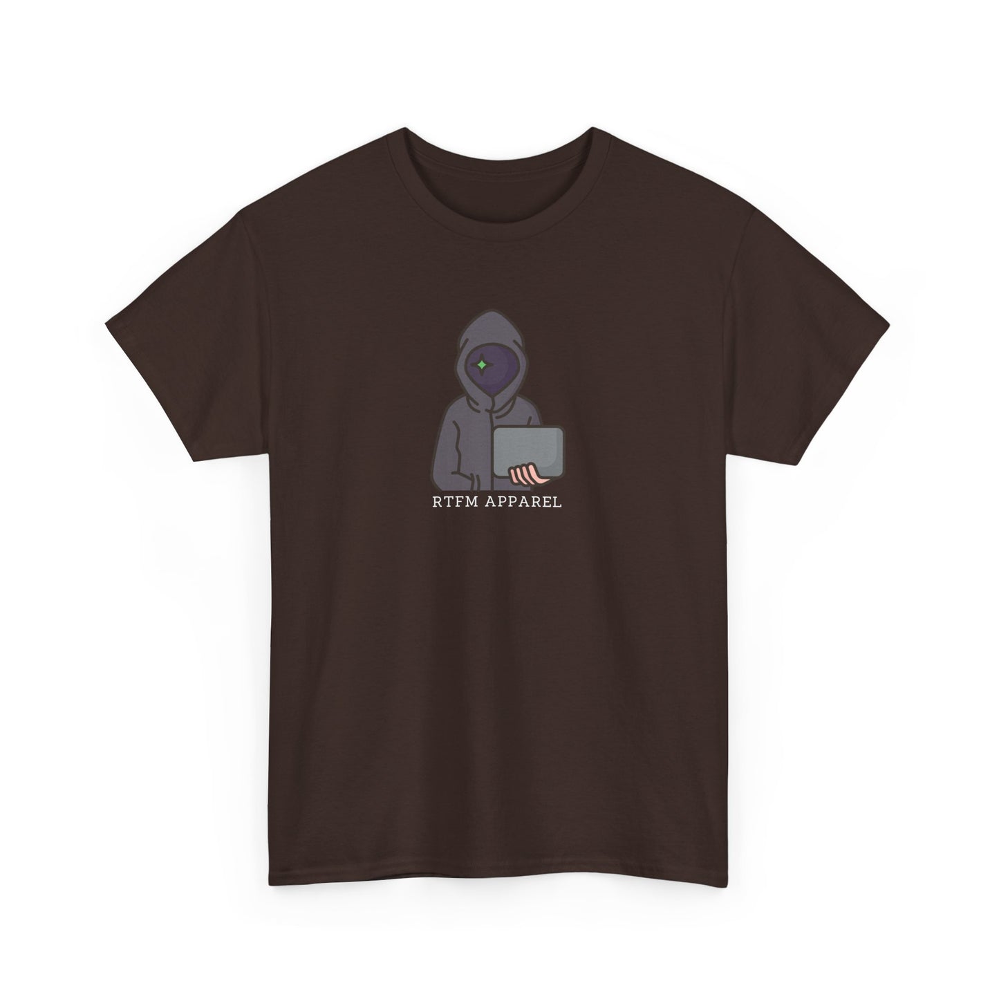 RTFM Apparel Hacker Hoodie Graphic - Tech, IT, Cyber Security Humor Shirt
