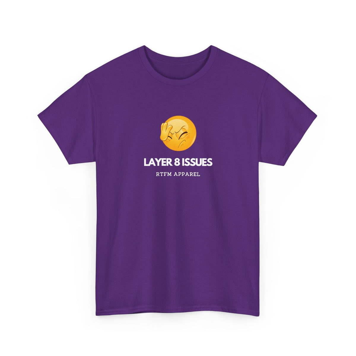 Layer 8 Issues — Network Engineer Tee