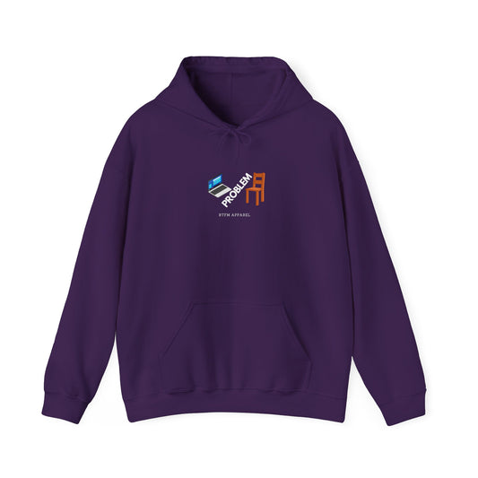 Laptop Chair Problem Hoodie - RTFM Apparel For Tech Wizards