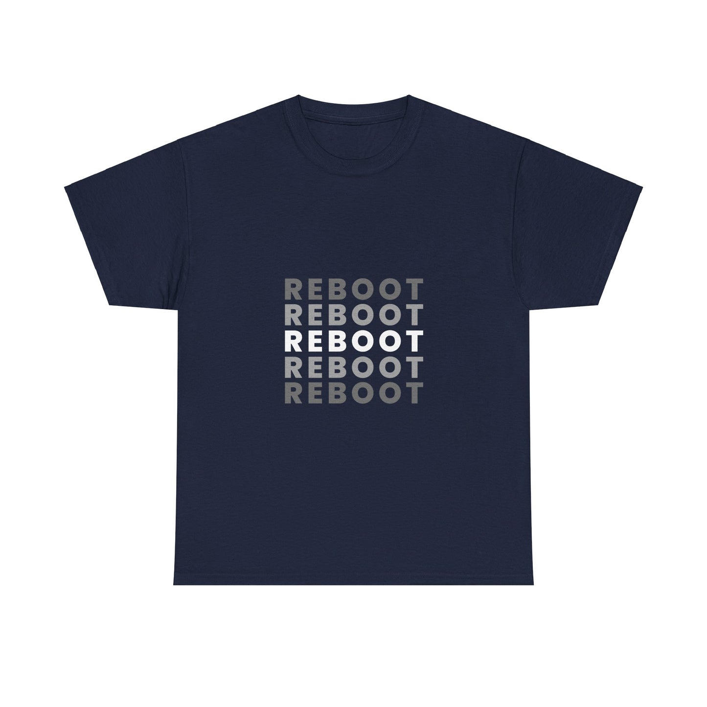 Reboot Reboot Reboot Funny IT Tech Geek T-Shirt