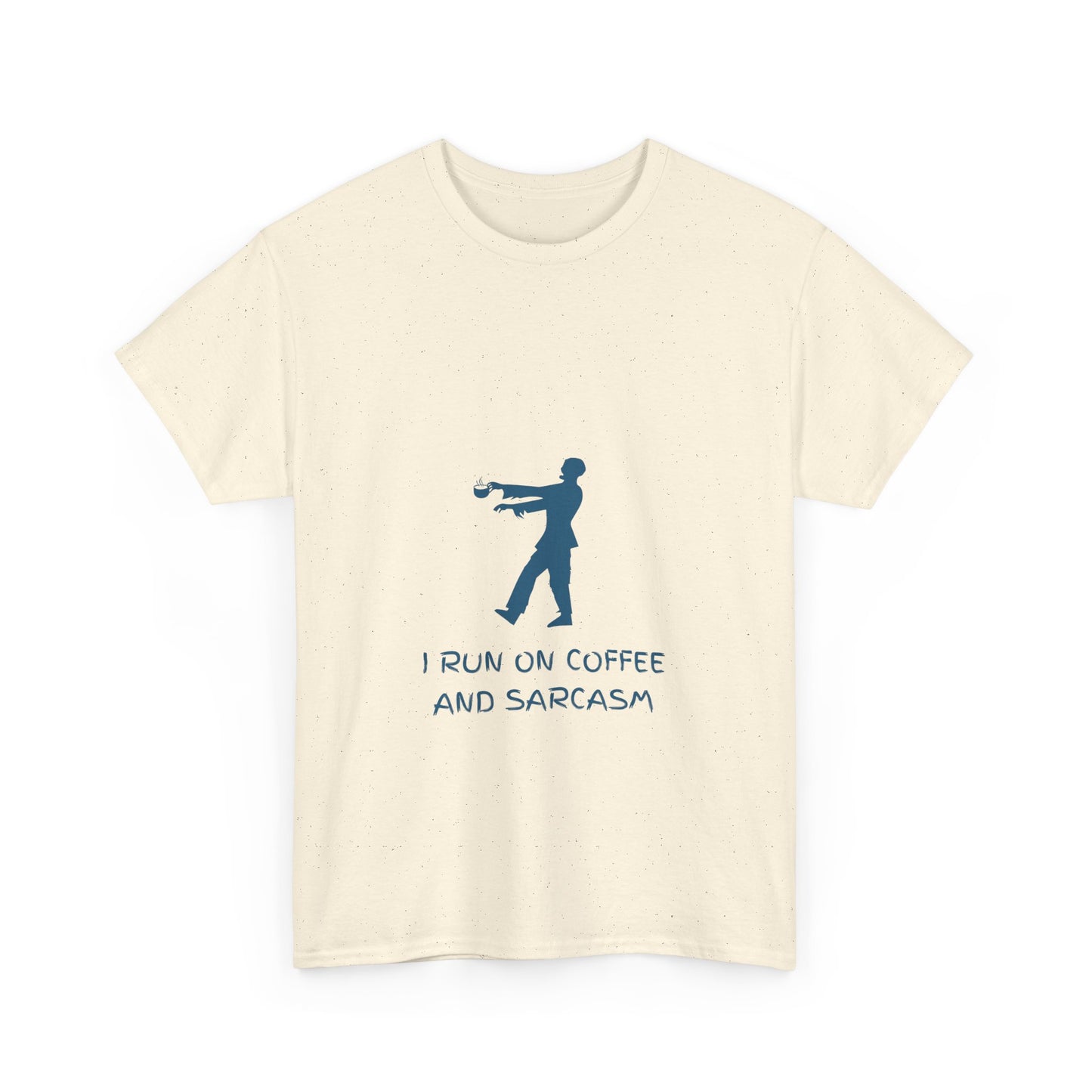 I Run On Coffee And Sarcasm - Tech, IT, Cyber Security, Geek Humor T-Shirt