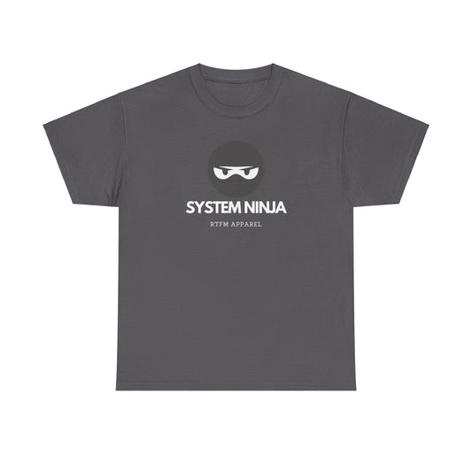 System Ninja T-Shirt - RTFM Apparel - Tech Humor, IT Pro, Cybersecurity