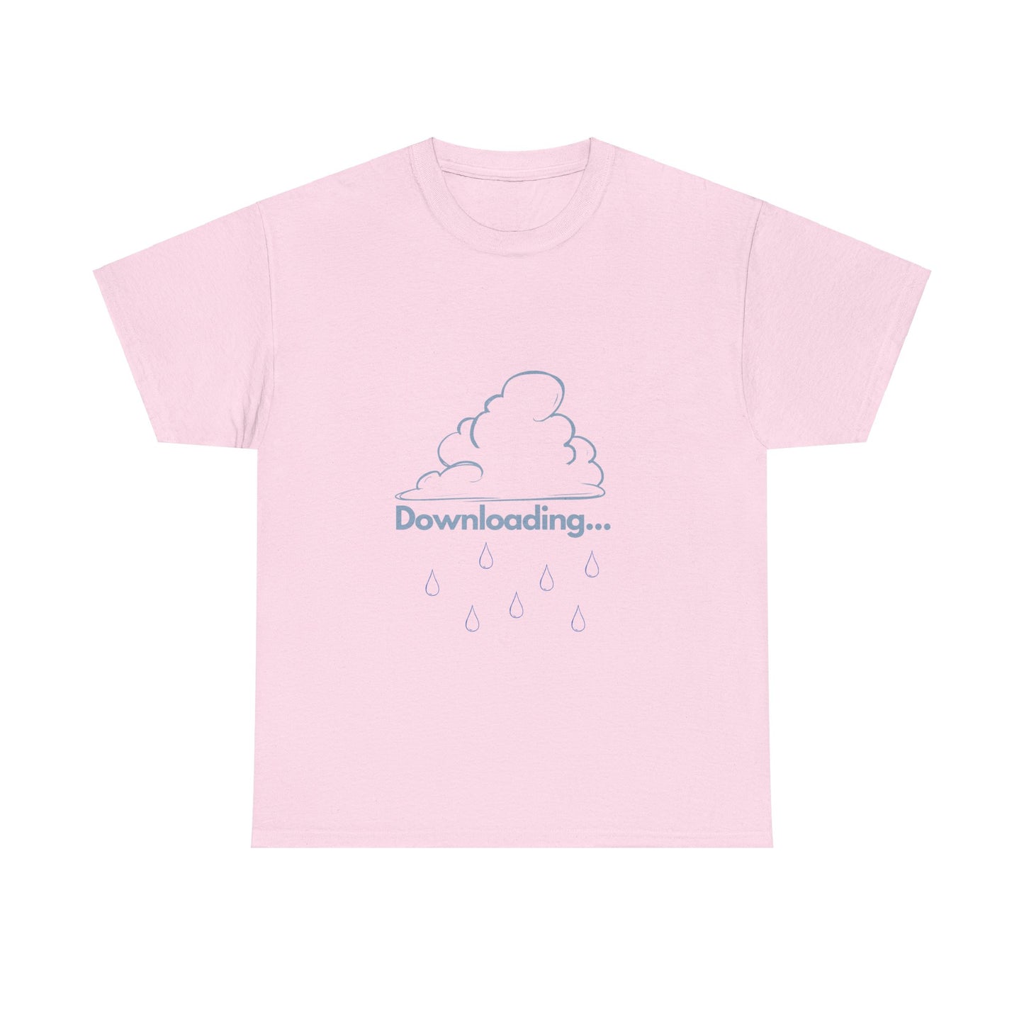 Downloading Cloud Raindrops - Tech Geek Humor