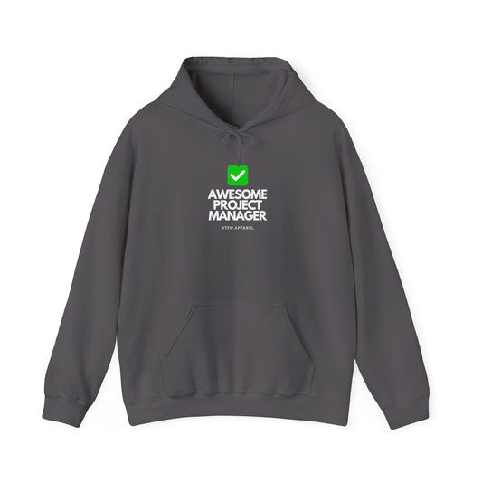 Awesome Project Manager Checkmark — Hoodie