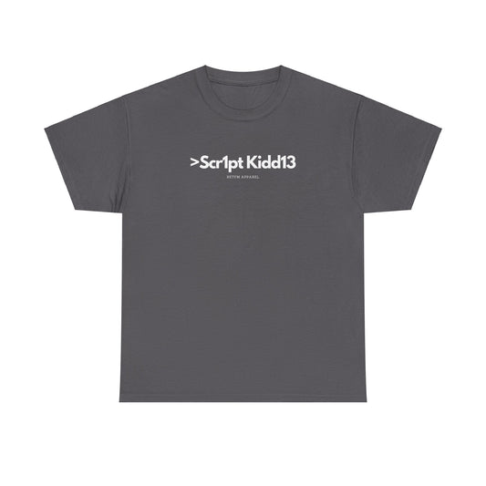 Script Kiddie RETFM Apparel Cyber Security Geek Humour