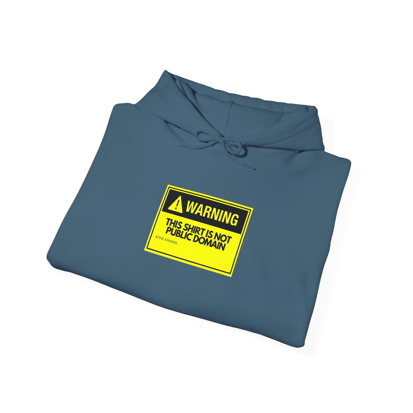 Warning This Hoodie Is Not Public Domain Funny Sysadmin IT Tech Geek Gift